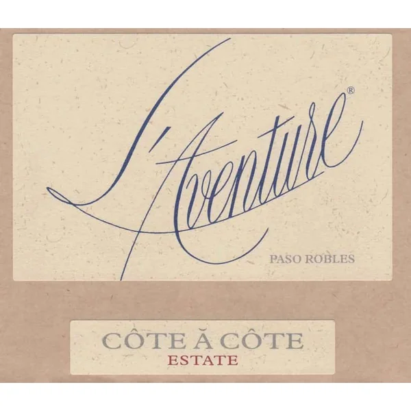 L'Aventure (Stephan Vyds) Côte à Côte Estate Paso Robles 2018