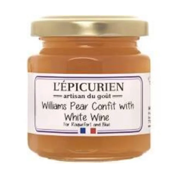 L’epicurien Confit • Pear & White Wine
