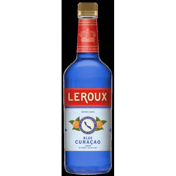Leroux Liqueur Blue Curacao 750ml