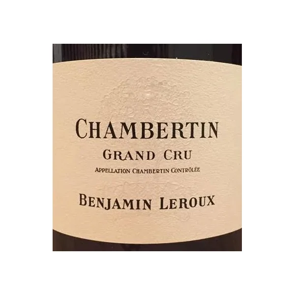 Leroux/Benjamin Chambertin Grand Cru 2019 1.5L