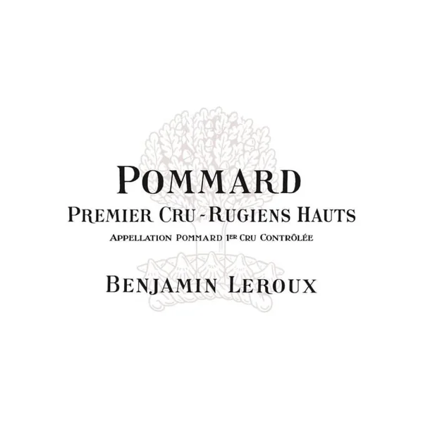 Leroux/Benjamin Pommard 1er cru Les Rugiens Hauts 2019
