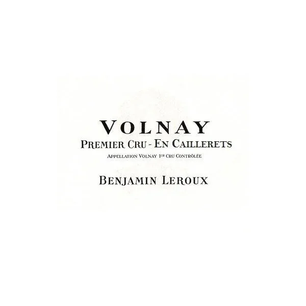 Leroux/Benjamin Volnay 1er cru Caillerets 2019