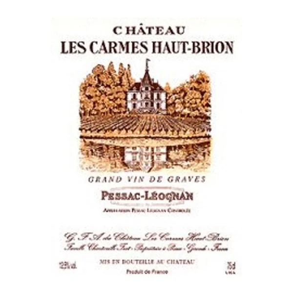 Les Carmes Haut-Brion Pessac-Léognan 1966