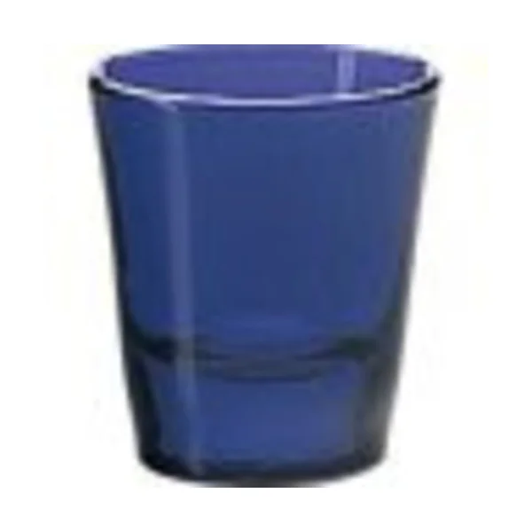 Libbey #5120b Whiskey Shot Glass • Cobalt