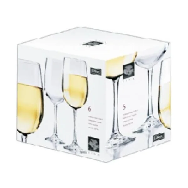 Libbey #89388 Tall Wine 6pk