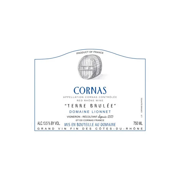 Lionnet Cornas Terre Brulée 2017