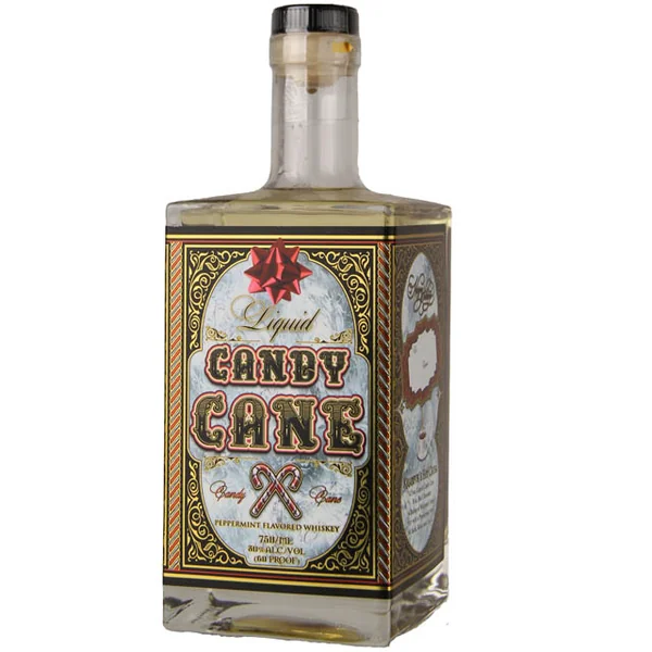 Liquid Candy Cane Peppermint Flavored Whiskey / 750mL