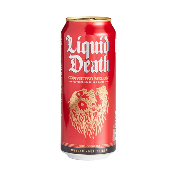 Liquid Death Water • Sparkling Melon 500 Ml