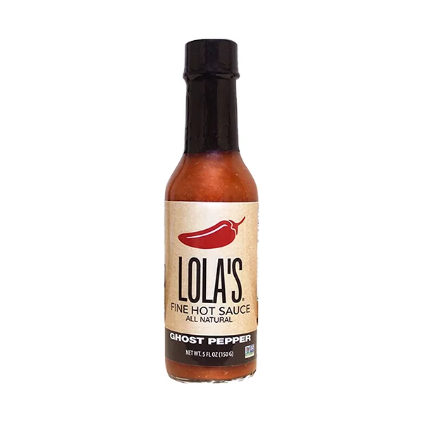 Lolas Fine Hot Sauce • Hot Ghost Pepper
