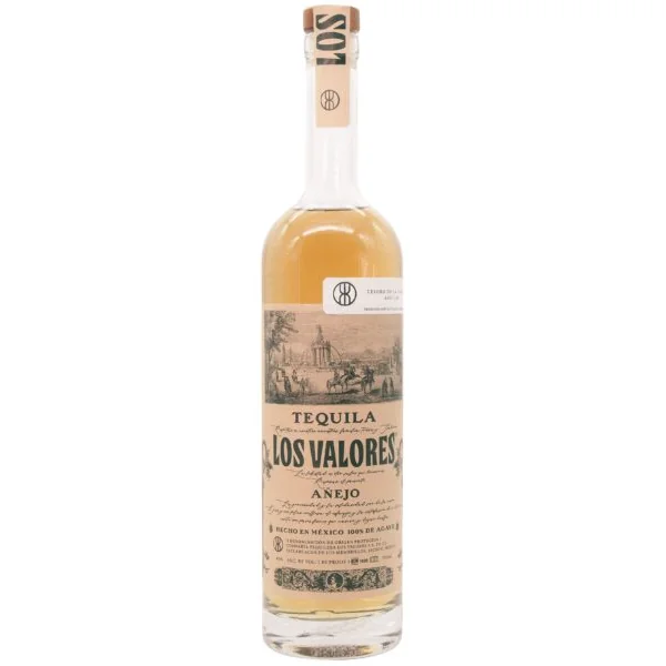 Los Valores Tequila Anejo 750ml
