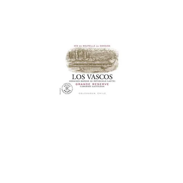 Los Vascos (Lafite) Cabernet Sauvignon Colchagua Grande Reserve 2015