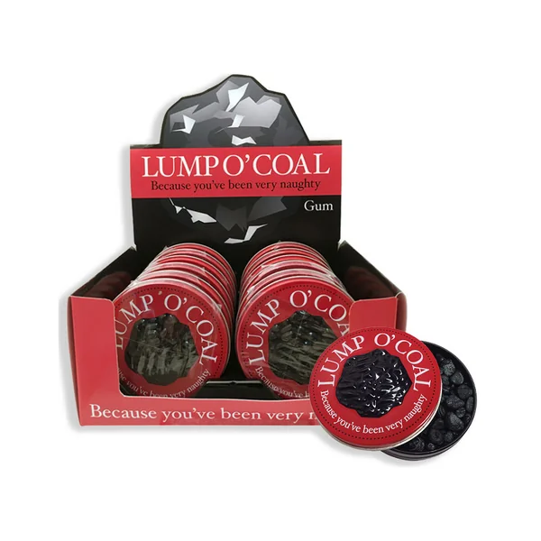 Lump Of Coal Bubblegum Tin