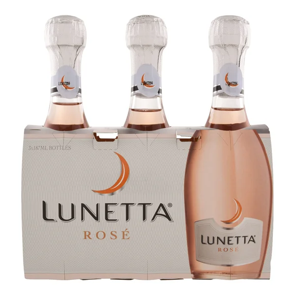 Lunetta Prosecco Rose 3x187 mL Multipack