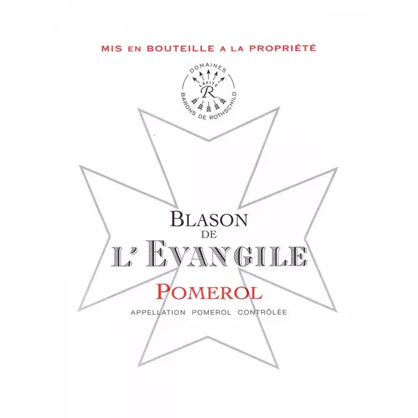 L'Évangile Pomerol Blason de L'Évangile 2016