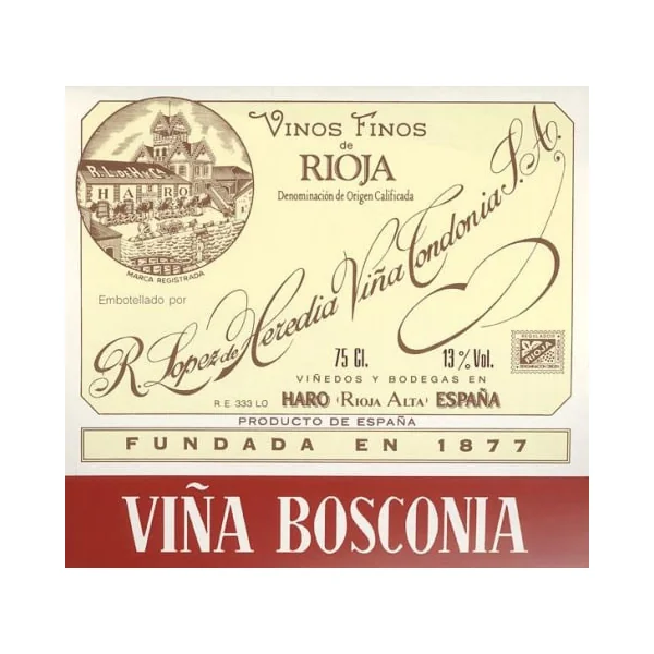 López de Heredia Rioja Viña Bosconia Reserva 2010