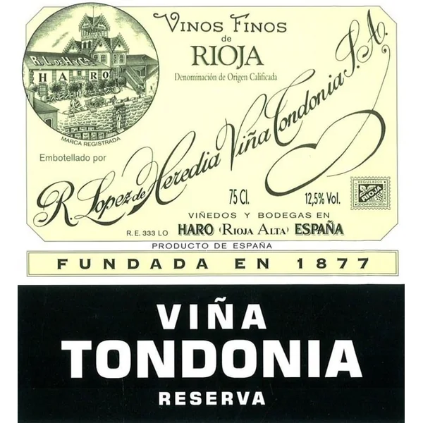 López de Heredia Rioja Viña Tondonia Blanco Reserva 2008