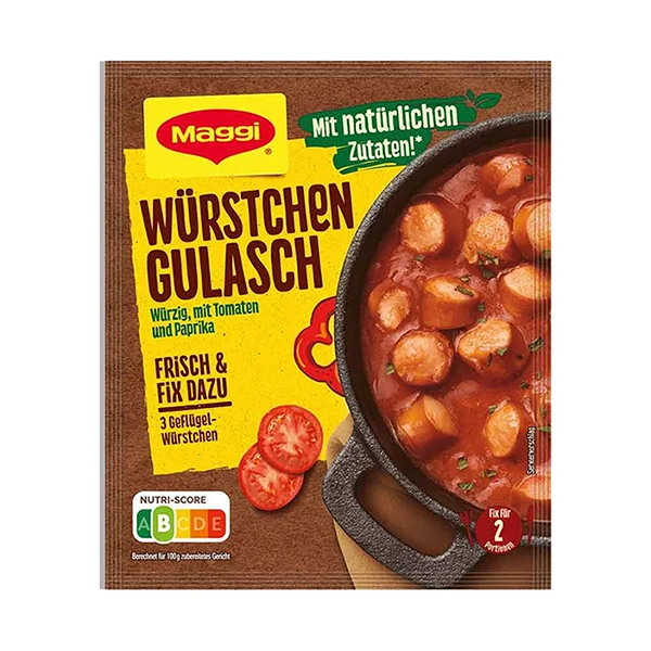 Maggi Fix Wurstchen Gulasch