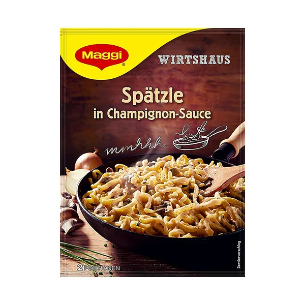 Maggi Wirtshaus Spaetzle In Champignon Sauce