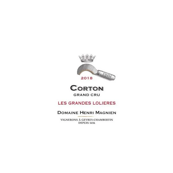 Magnien/Henri Corton Grand Cru Les Grandes Lolières 2018