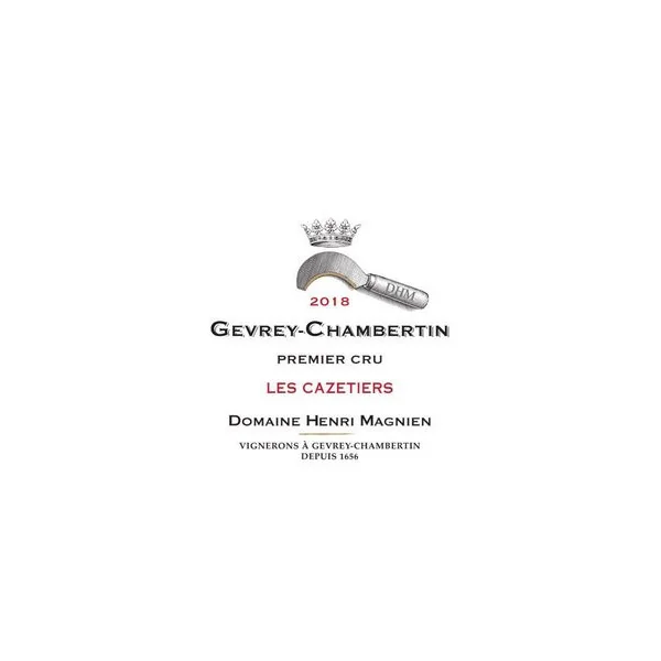 Magnien/Henri Gevrey-Chambertin 1er cru Les Cazetiers 2018