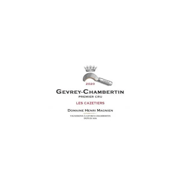 Magnien/Henri Gevrey-Chambertin 1er cru Les Cazetiers 2020