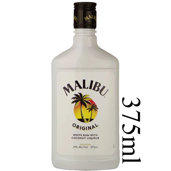 Malibu Coconut Rum - (Half Bottle) / 375ml