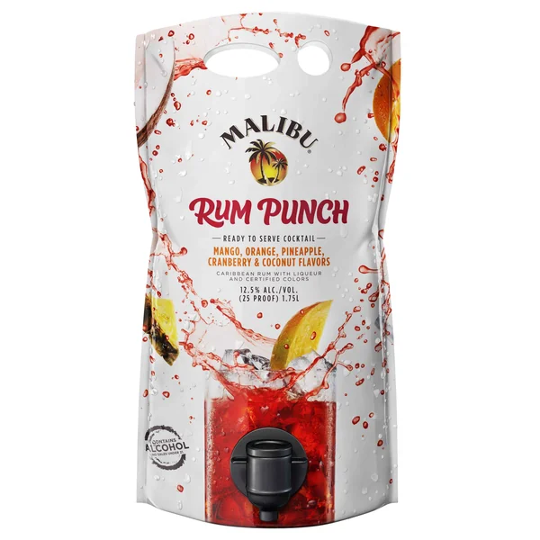 Malibu Rum Punch Cocktail