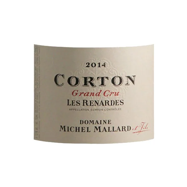 Mallard/Michel Corton Renardes 2014
