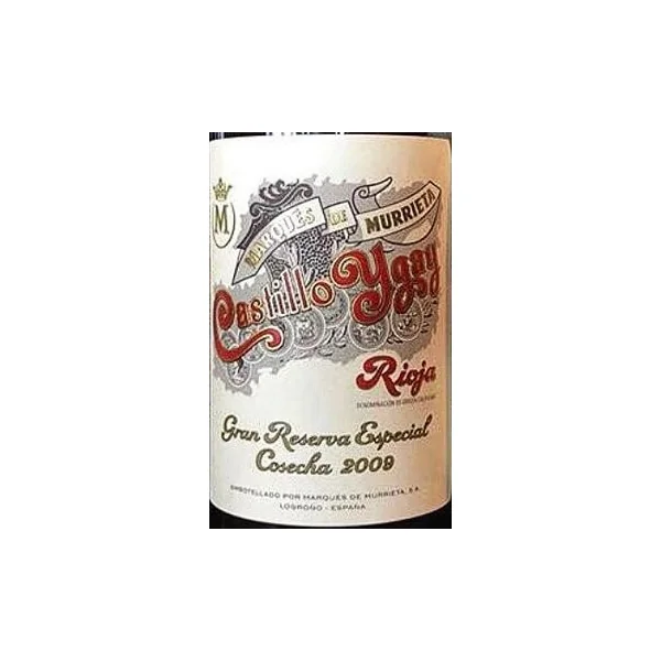 Marqués de Murrieta Rioja Castillo Ygay Gran Reserva Especial 2009
