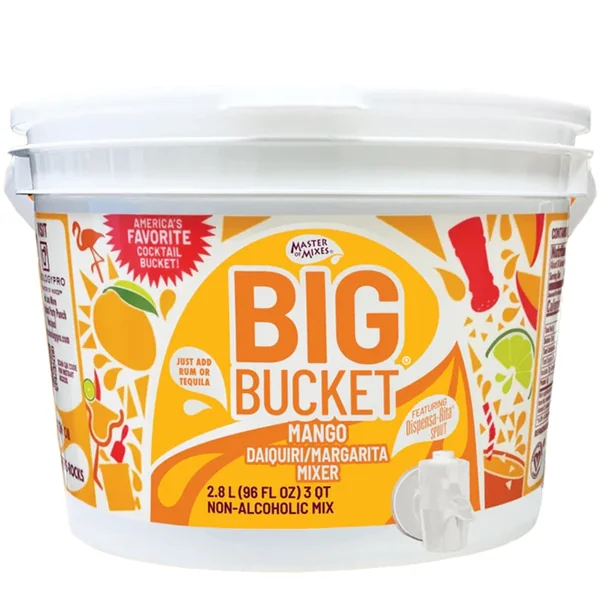 Master of Mixes Big Bucket Mango Daiquiri Margarita Mixer Nonalcoholic