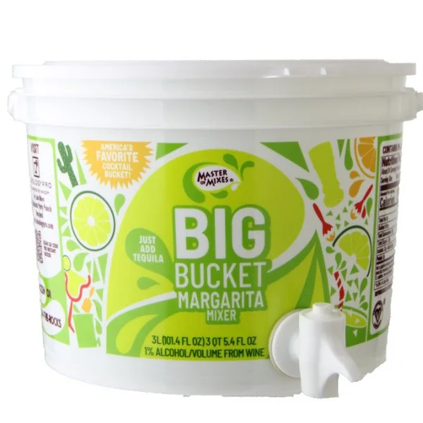 Master of Mixes Big Bucket Margarita Mix / 3 Ltr