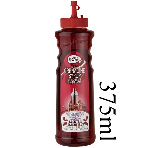 Master Of Mixes Grenadine Syrup - (Half Bottle) / 375mL