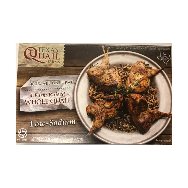 Meat Quail• Texas Quail Farms 4farm Raised Whole