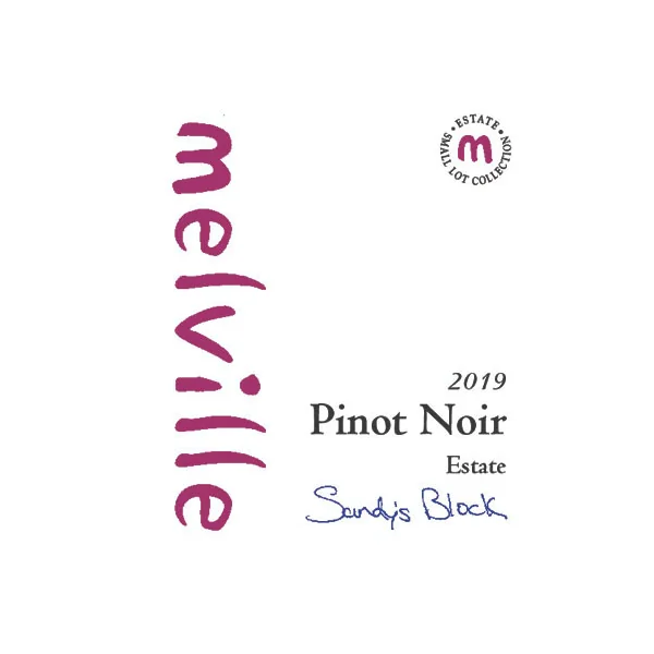 Melville Pinot Noir Sta. Rita Hills Sandy's Block 2019