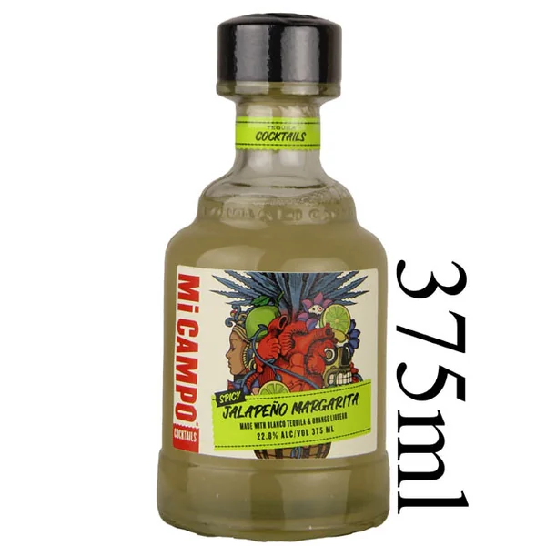 Mi Campo Spicy Jalapeno Margarita - (Half Bottle) / 375mL