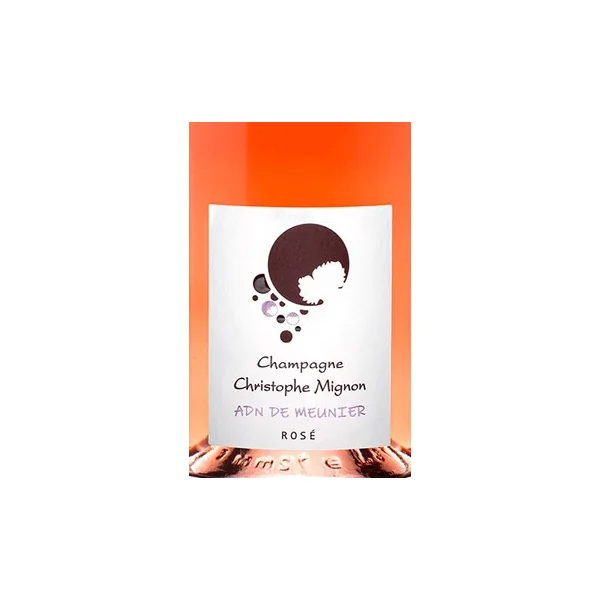 Mignon/Christophe Brut Rosé Champagne ADN de Meunier NV