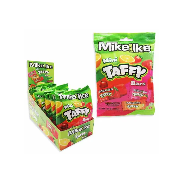 Mike and Ike Mini Taffy Bars