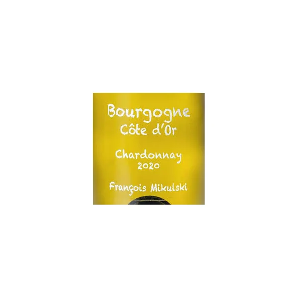 Mikulski/François Bourgogne Côte d'Or Chardonnay 2020