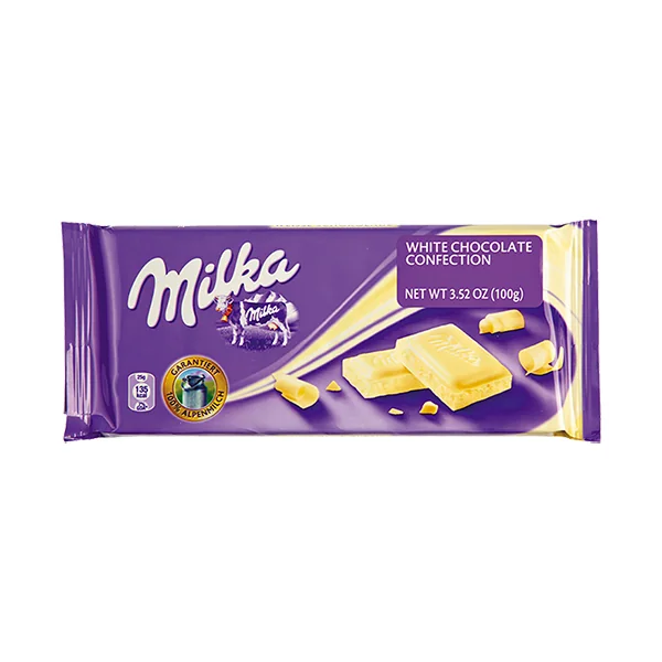 Milka Chocolate Bar • White