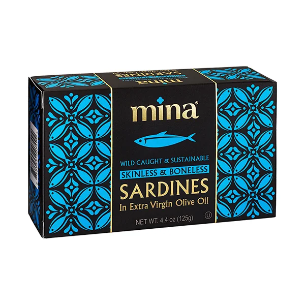 Mina Sardines • Skinless & Boneless In Olive Oil