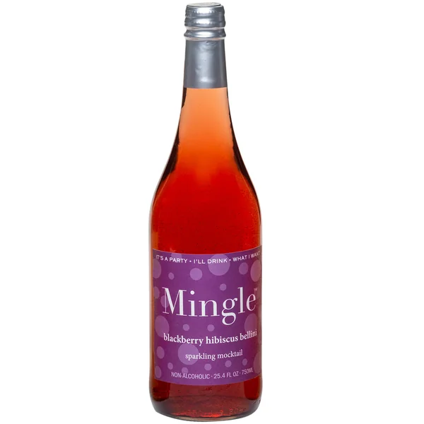 Mingle Blackberry Hibiscus Sparkling Mocktail