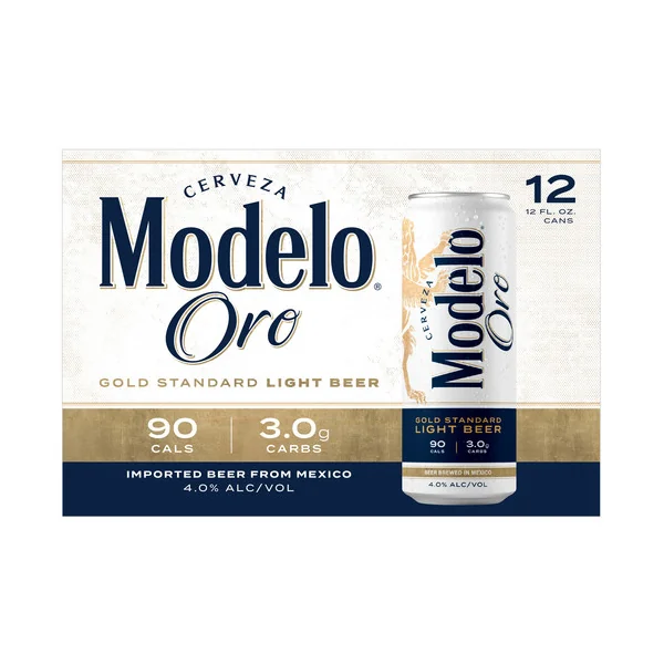 Modelo Oro Light Lager • 12pk Cans