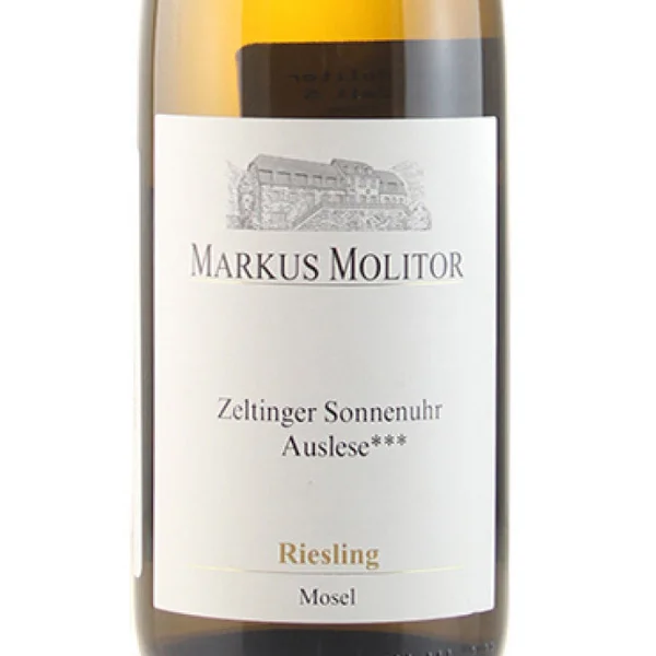 Molitor/Markus Riesling Auslese*** Zeltinger Sonnenuhr Gold Cap 2017