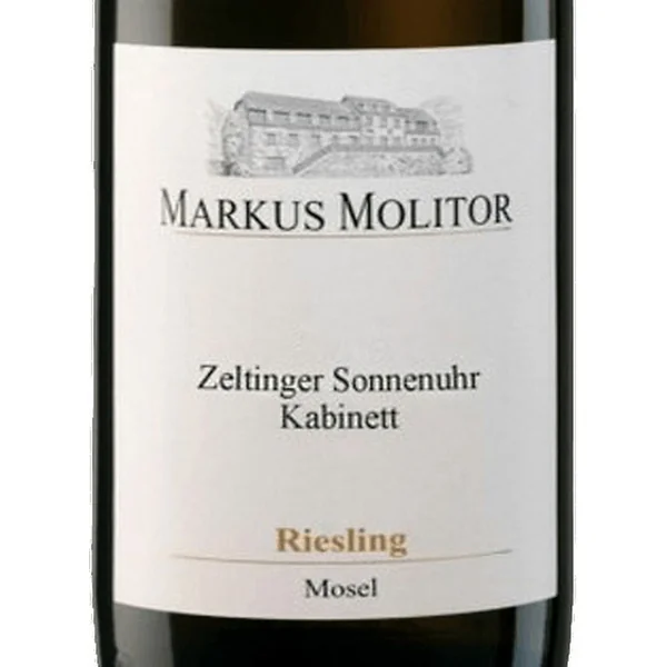 Molitor/Markus Riesling Kabinett Zeltinger Sonnenuhr Gold Cap 2020