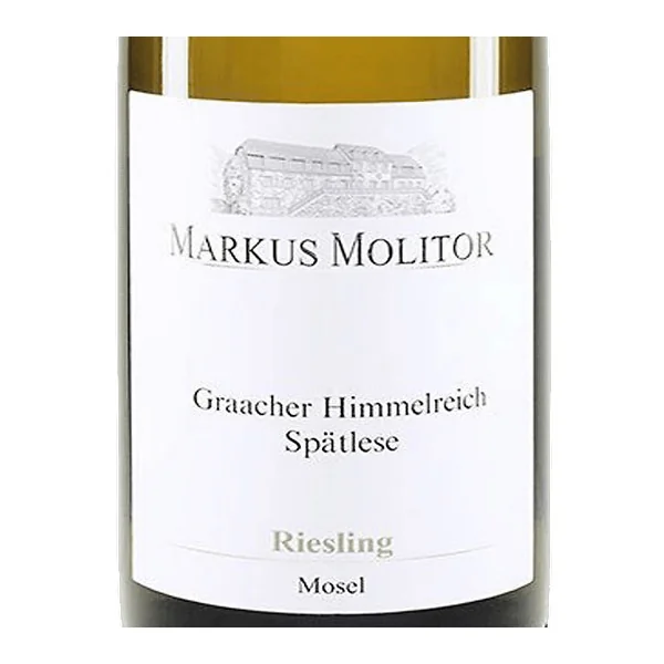 Molitor/Markus Riesling Spätlese Graacher Himmelreich Green Cap 2019