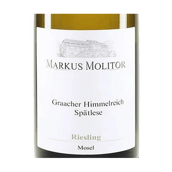 Molitor/Markus Riesling Spätlese Graacher Himmelreich Green Cap 2020