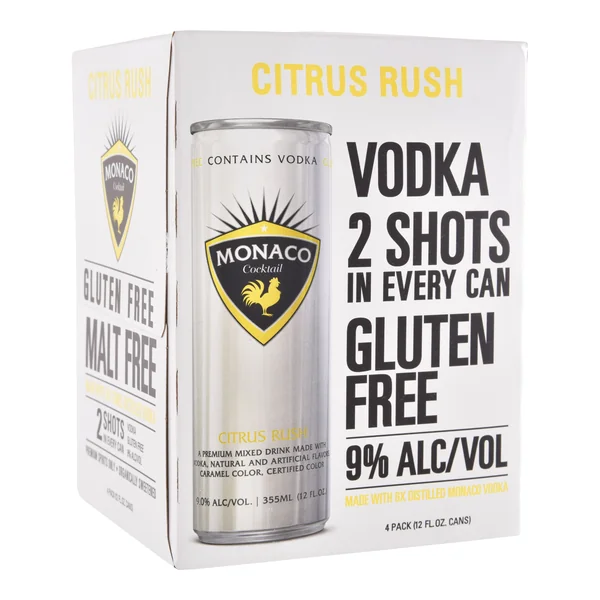 Monaco Citrus Rush 4x355 mL Cans