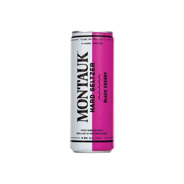 Montauk Black Cherry Hard Seltzer