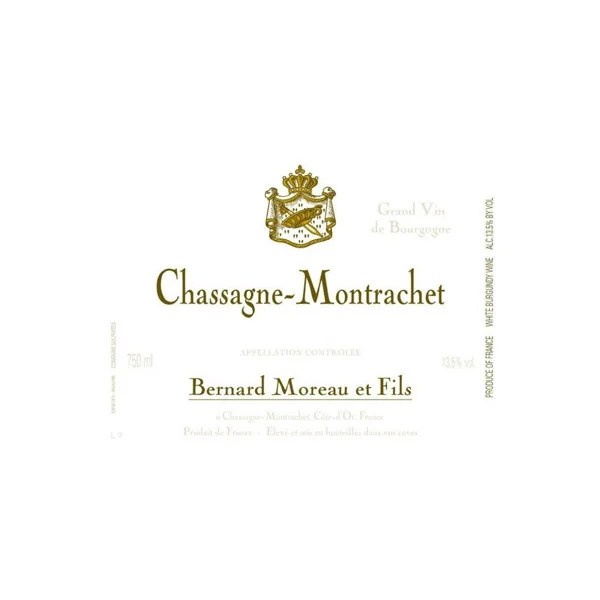 Moreau/Bernard Chassagne-Montrachet Blanc 2018