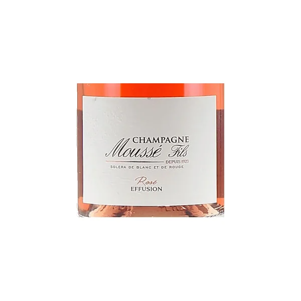 Moussé Extra Brut Champagne Rosé 'Effusion' NV